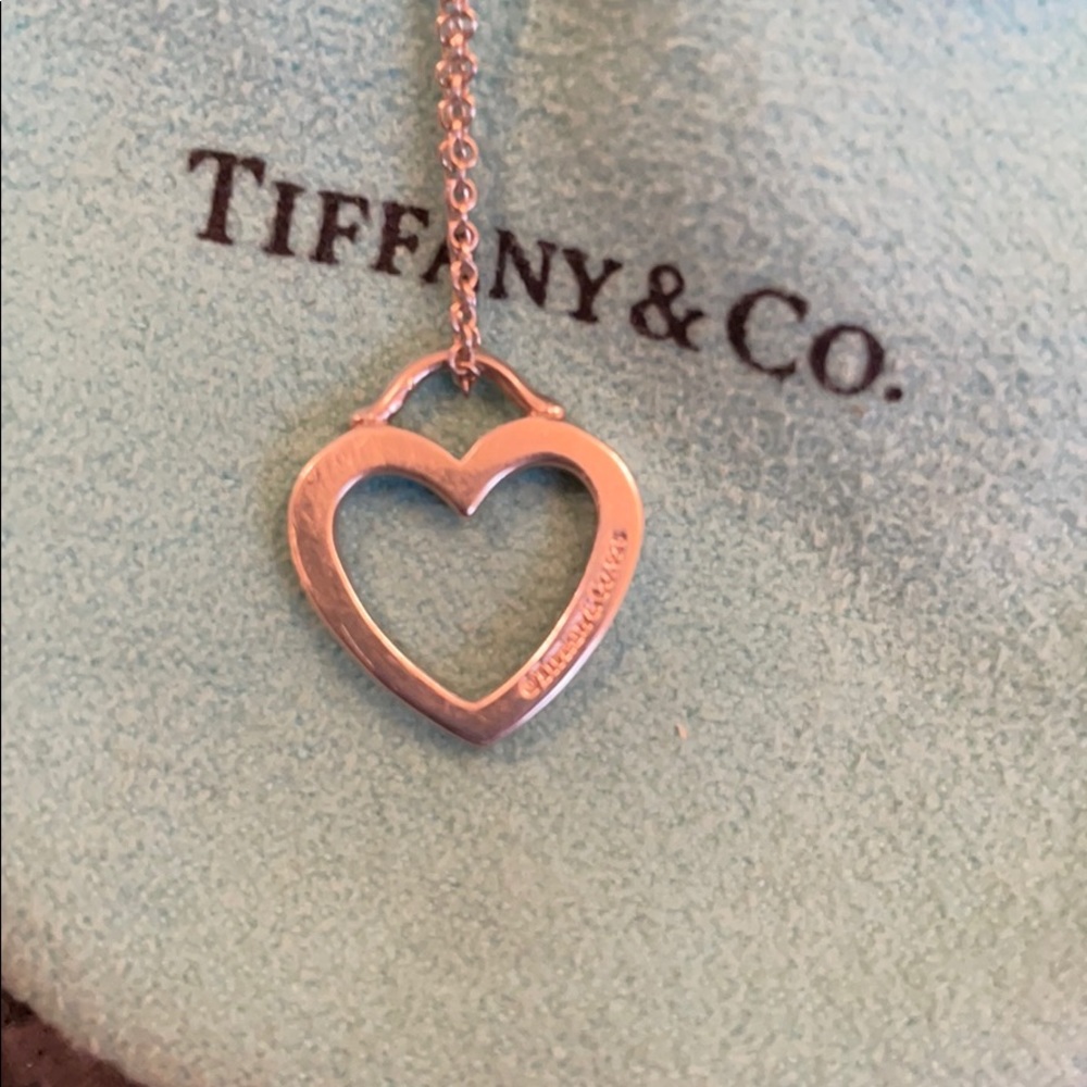 Keys Collection Open Heart Pendant Necklace